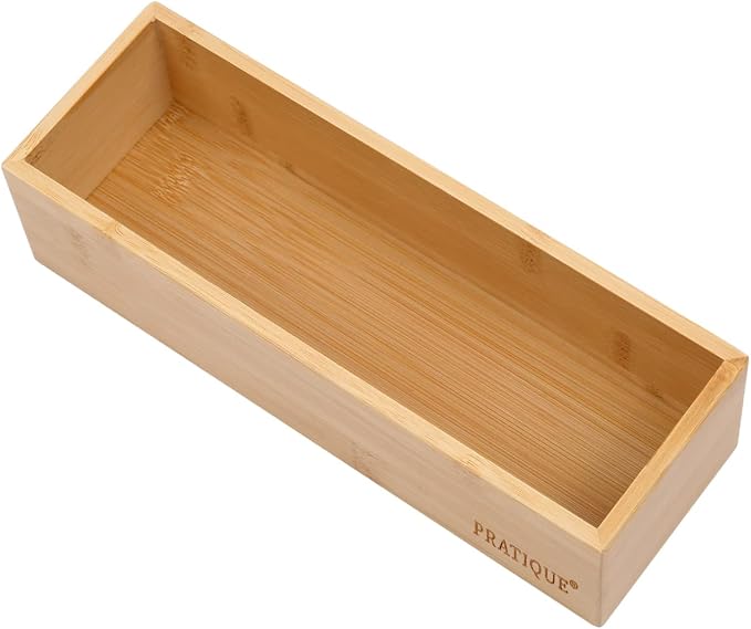 Bamboo Drawer Organizer by PRATIQUE