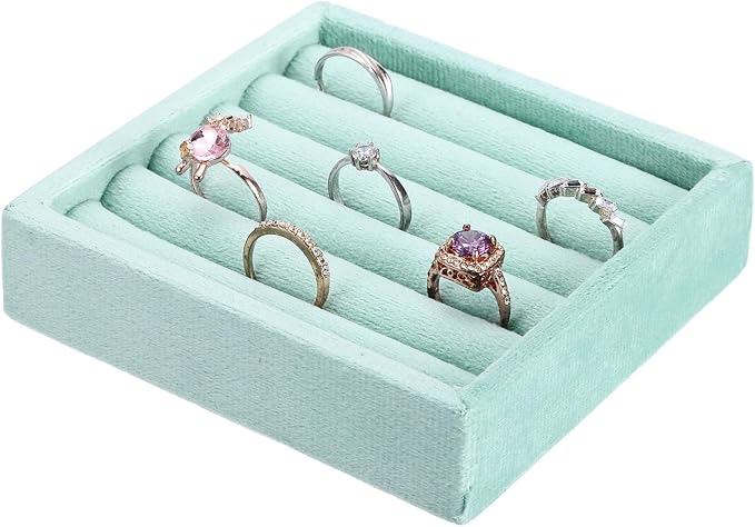 uxcell Stackable Jewelry Storage Tray, Jewelry Tray Drawer Organizer, Small by uxcell