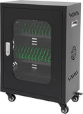30 Slots Cell Phones Charging Station, Rechargeable Cellphone Locker Storage by QUEWATSA