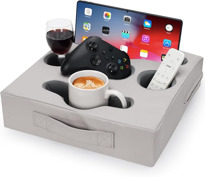 STBoo Couch Cup Holder Pillow Tray by STBoo