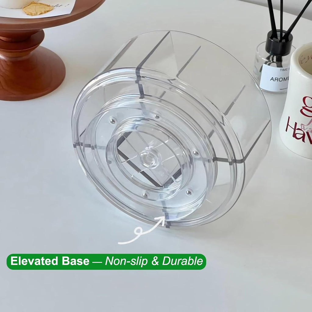 Taiuloo 360 Rotating Makeup Organizer, Lazy Susan Cosmetics Storage