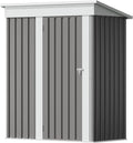 Flamaker 5x3 FT Storage Shed Waterproof Metal Garden Shed by Flamaker