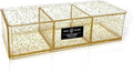 Isaac Jacobs Clear Acrylic 3 Section Organizer- Three Compartment Drawer Tray by IsaacJacobs