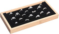 Coward Bamboo Ring Display Holder Jewelry Storage Tray Organizer Ring Stand by FocusOnJewelryDisplay15yrs