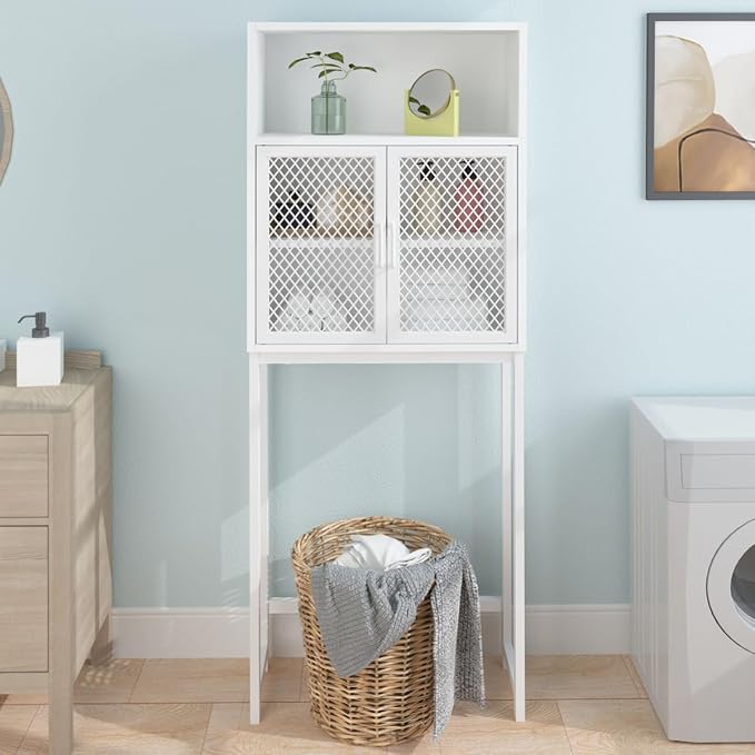 Launica Over The Toilet Storage, Industrial Bathroom Organizer Over Toilet - Image 8