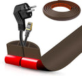 Floor Cord Cover Cable Cavity Self Adhesive Cord Hider Floor 10FT Floor Cable by DBHXXMB-HH