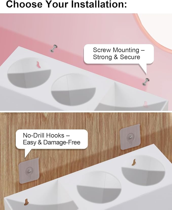 Hair Tool Organizer, Hair Dryer Holder - Image 4