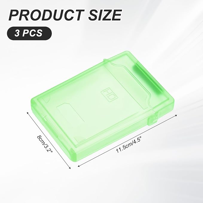PATIKIL 4.5" x 3.2" Hard Drive Disk Case - Image 2
