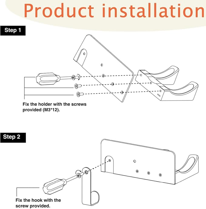 Hair Dryer Holder, Hair Dryer Holder Wall Mounted Self Adhesive Hairdryer - Image 8