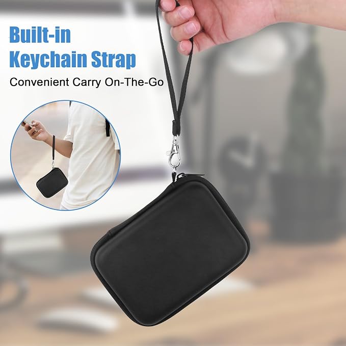 External Hard Drive Case, EVA Protective Shockproof Carrying Case - Image 5