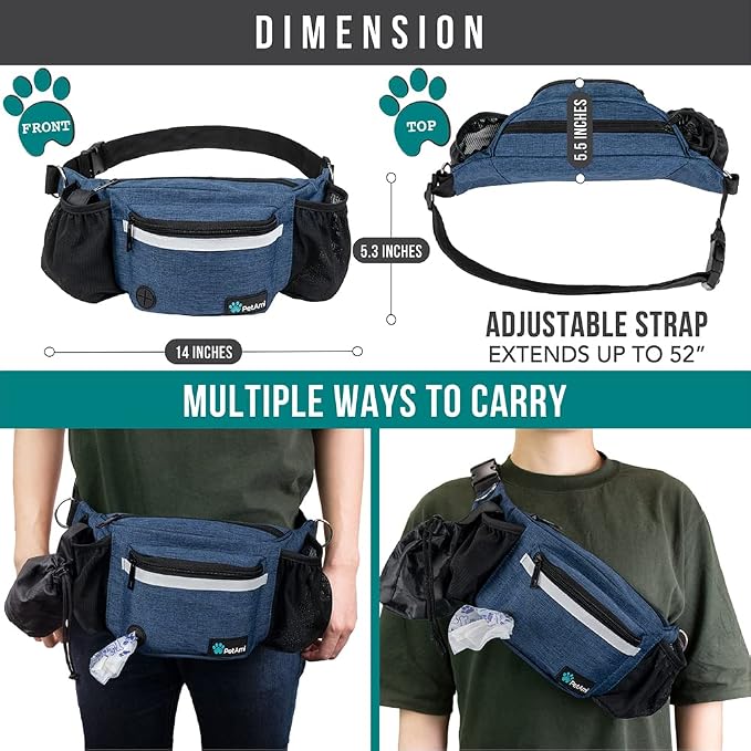 PetAmi Dog Fanny Pack, Treat Pouch - Image 5