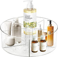 360° Rotating Makeup Organizer 11.5" Clear Turntable Lazy Susan Organizer by Dezzer
