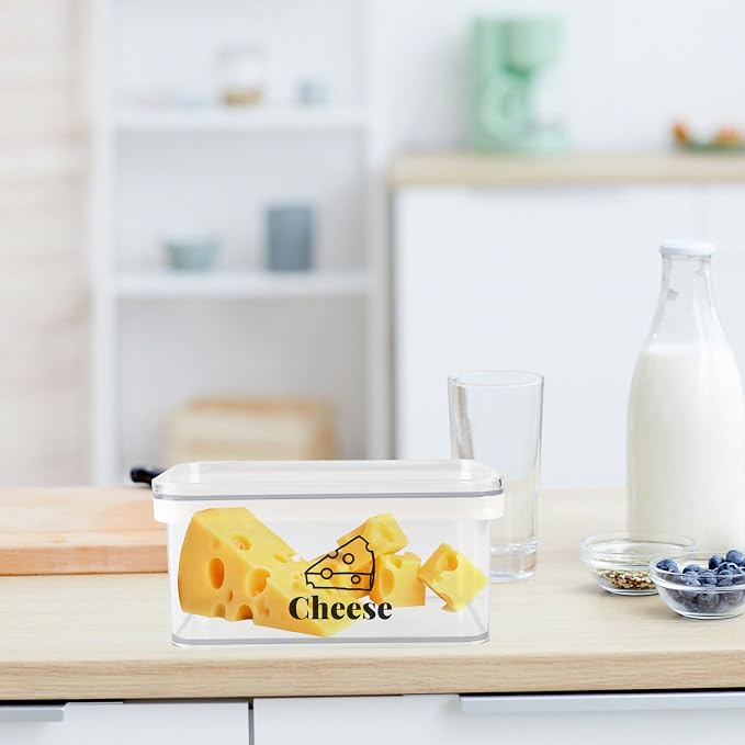 Cheese Container for Refrigerator Airtight Creamer Container - Image 5