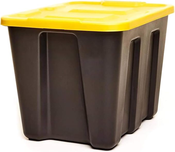 HOMZ 18 Gallon Durabilt Storage Bins, Secure Snap Lids, Break and Blemish - Image 7