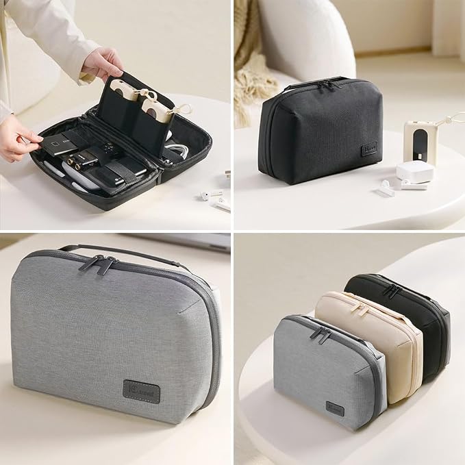 Kaxich Travel Electronics Organizer, Electronics Accessories Bag Portable Cable - Image 7