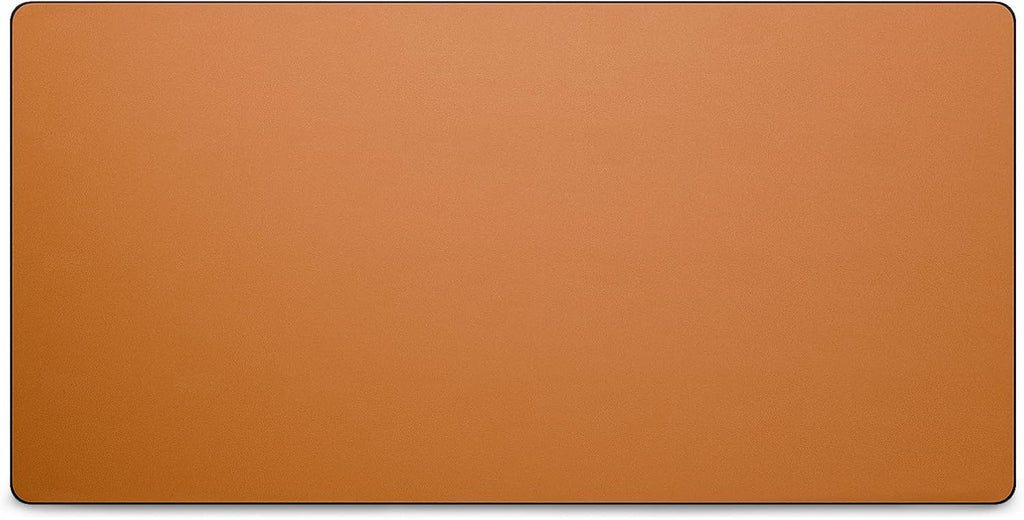 Jotsome Leather Desk Pad Mat, 34" x 17", Tan