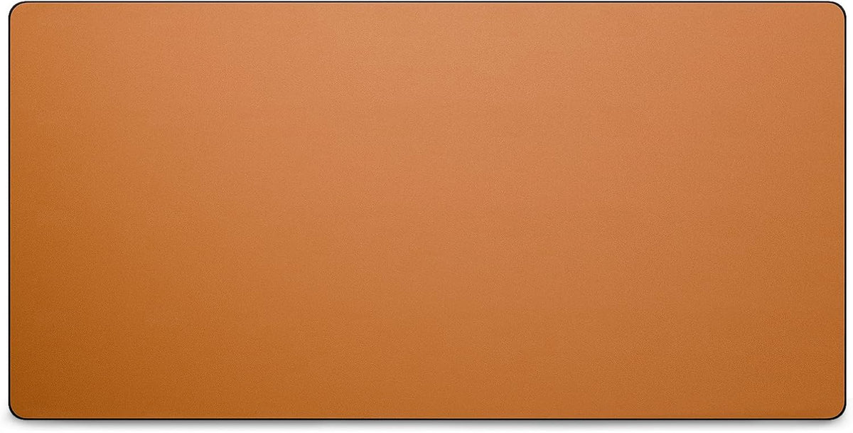 Jotsome Leather Desk Pad Mat, 34" x 17", Tan