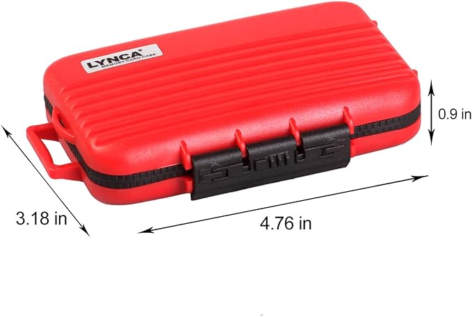 LYNCA 24 Slots Camera Memory Card Case Holder Water-Resistant Anti-Shock SD - Image 5