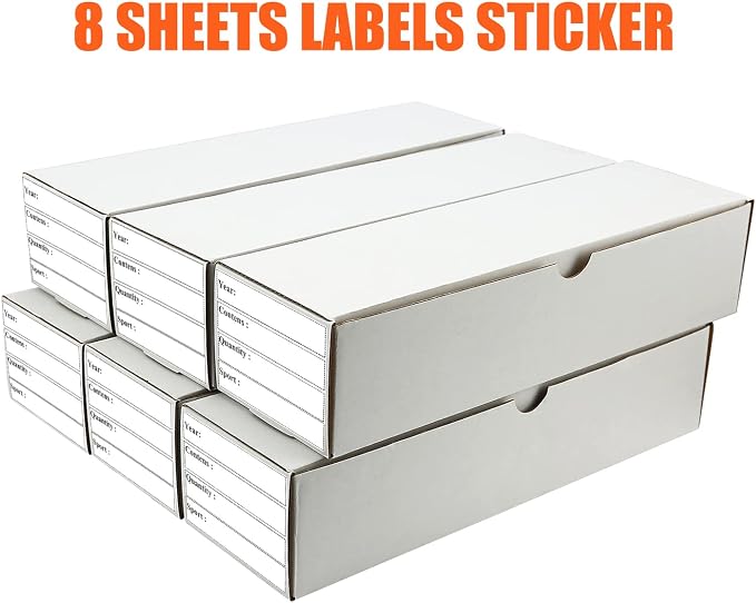 Trading Card Storage Box, Labels - Image 5