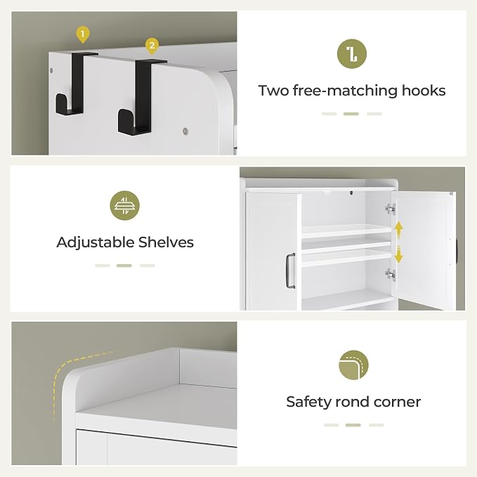 Over The Toilet Storage Cabinet - Image 7