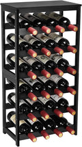 Wine Rack 24-Botttle Freestanding Floor, 6-Tier Wine Rack Shelf by Homevany