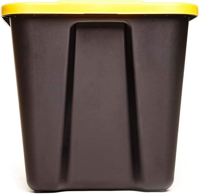 HOMZ 18 Gallon Durabilt Storage Bins, Secure Snap Lids, Break and Blemish - Image 8