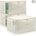 Canvas Comforters Bags Closet Organizers and Storage by CHICVIE