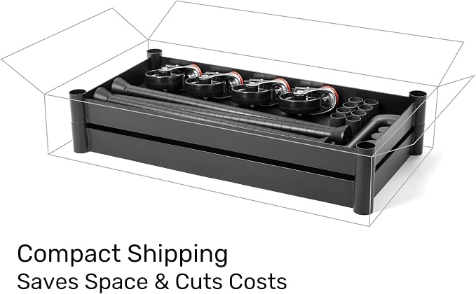 MightyHaul 18" Heavy-Duty Utility Cart - Image 4