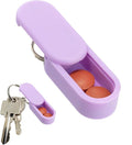 Keychain Pill Holder Single Pack – Lightweight Magnetic Pill Organizer by PillPod