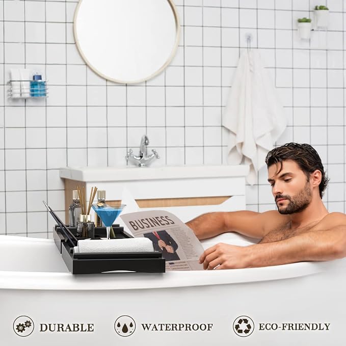 Bath Caddy Tray for Bathtub - Image 4
