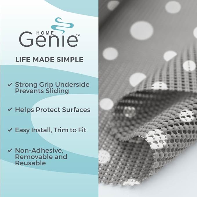 HOME GENIE Shelf Drawer and Cabinet Liner, Durable - Image 2