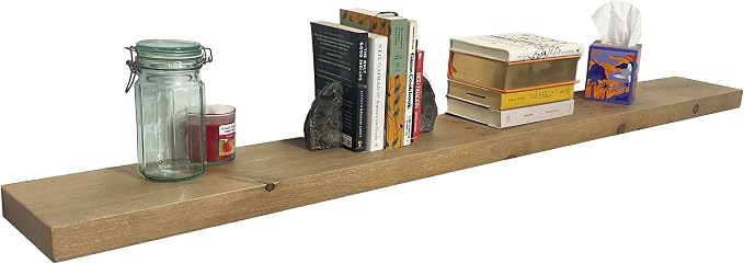 joelsantiques - 72 Inch Wooden Floating Shelves by JoelsAntiques