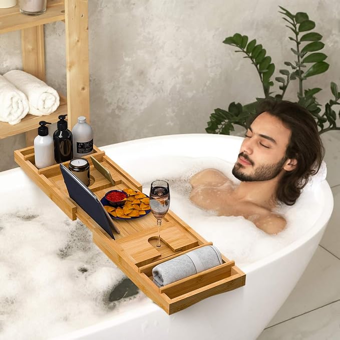 Bath Caddy Tray for Bathtub - Image 3