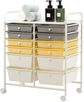 Giantex 12 Drawer Rolling Storage Cart Tools Scrapbook Paper Office School by Giantex