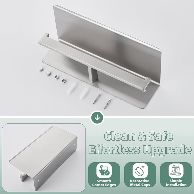 APLusee Double Toilet Paper Holder - Image 8
