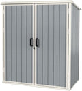 Aoxun Outdoor Storage Shed 5 x 3FT, Resin Shed by Aoxun