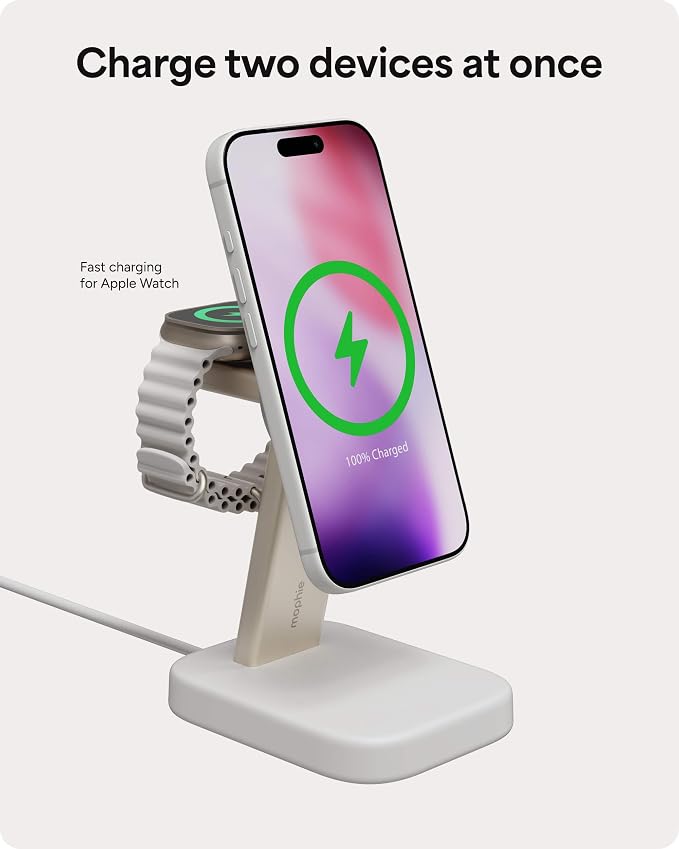 Mophie 2-in-1 Wireless Charging Stand - Image 3