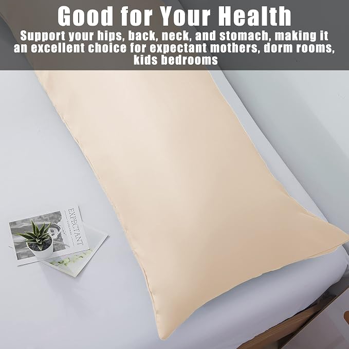 Body Pillow Cases Cover, Bamboo Rayon Body Pillowcases - Image 5