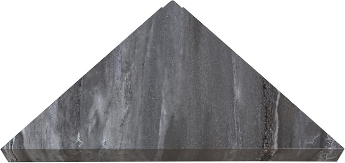 Palisade Vinyl Waterproof Corner Shower Shelf in Hermitage Granite/Urban Cliff - Image 4