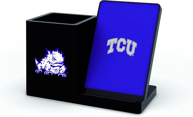 SOAR NCAA Unisex Cell Phone Wireless Charging Stand and Desktop Organizer by SOAR