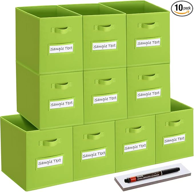 artsdi 11x11 storage cube bins Foldable Fabric storage cubes by Artsdi