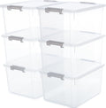 Citylife 6 Packs 32 QT Plastic Storage Bins by Unknown