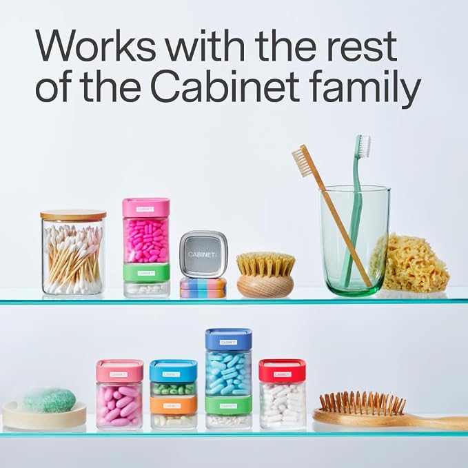 Cabinet: 2 Empty Large Bottles - Image 6
