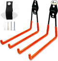 Heavy Duty Garage Storage Hooks, 4 Pack Utility Steel Garage Tool Organizer by Unknown
