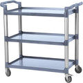 3-Tier Plastic Service Utility Cart by Unknown