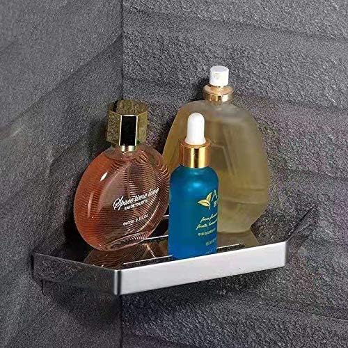Lavatory Bathroom Corner 304 Stainless Steel Shelf Wall Mount Triangular - Image 2