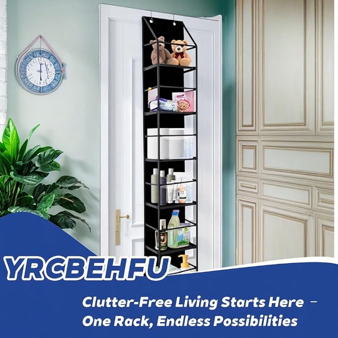 6-Tier Over The Door Hanging Organizer - Image 3