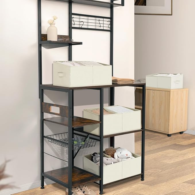 DIMJ Closet Storage Bins, 8 Pack Storage Baskets - Image 4
