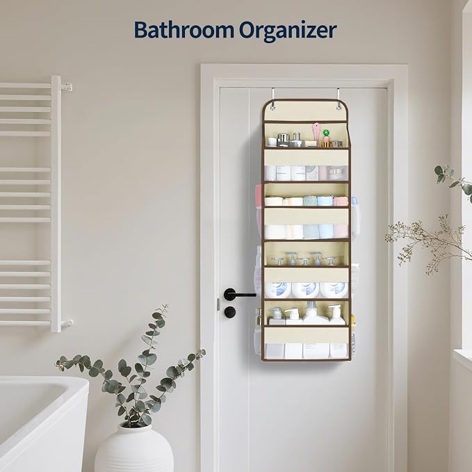 Yecaye Over The Door Organizer, Heavy Duty Hanging Organizers and Storage - Image 7