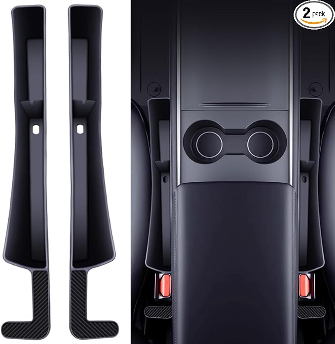 2 Pack Car Seat Gap Filler Organizer by Unknown